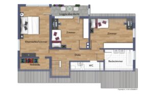 Grundriss Obergeschoss